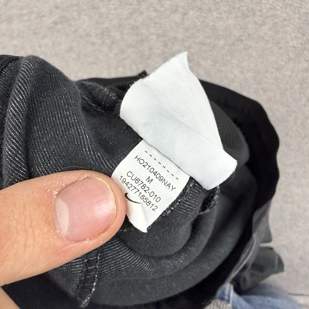 Nike Yoga Restore Training Jogger Pants Mens Medium Black Dri Fit Black Heather